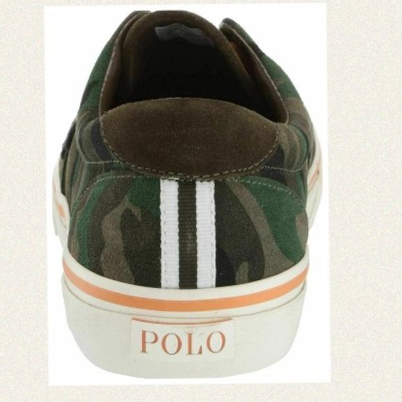 Polo Ralph Lauren Thorton III Mens Suede Camo Low Top Sneakers - Picture 7 of 7